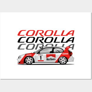 Corolla E110 WRC Posters and Art